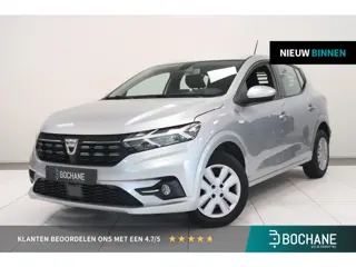 Dacia Sandero 1.0 TCe 90 Comfort | Airco | AppleCarplay AndroidAuto navigatie | Parkeersensor | LED 