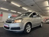 Opel Zafira 1.6 Cosmo. 7-per, distr pas v.v, cruise/climate control, trekhaak, half leer en veer mee