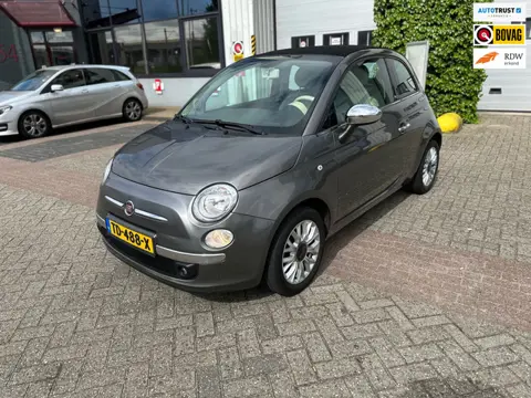 Fiat 500 C 1.2 Lounge , Cabrio, Airco, Inruil mog.