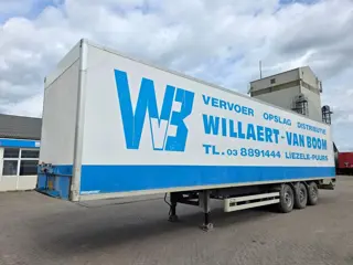 Van Hool BPW - Disc Van Hool 3-assige gesloten oplegger - BPW assen - Liftas - Schijfremmen - Luchtv