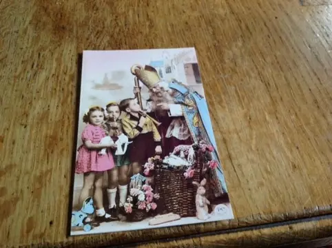 SINTERKLAASKAART - dubbele kaart