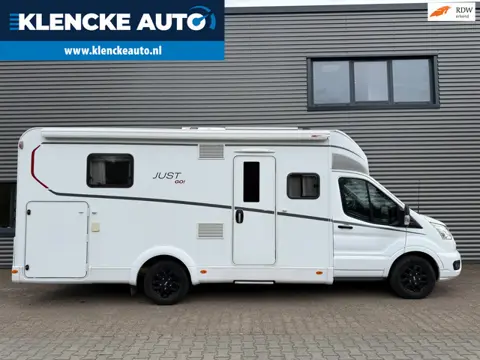 Dethleffs Just Go T7055 DBL Automaat 160PK 2x Airco 29.969km Cruise ctrl 1e eigenaar Queensbed