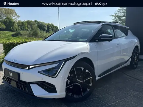Kia EV6 GT-Line Zeer complete Auto, Demo Korting!, Eerste Eigenaar, Schuif/Kanteldak , Lederen bekle