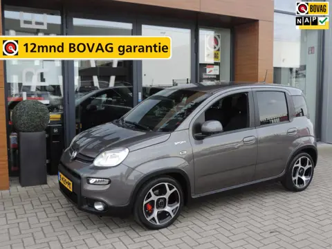 Fiat Panda 1.0 Hybrid Sport 18.000km | ECC | PDC | 16'' | DAB | Bluetooth | Halfleer | Priv.glas |