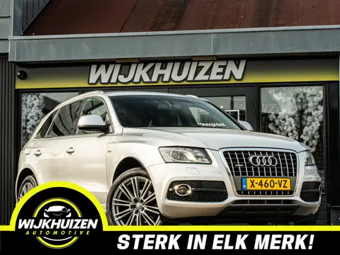 Audi Q5 2.0 TFSI quattro S-Line Automaat met Led !!! Navigatie !!! Cruise !!! Dealer Onderhouden !!!
