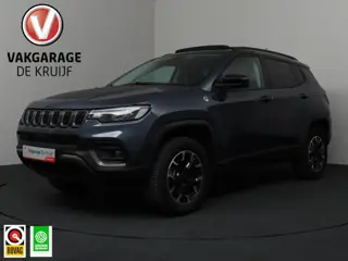 Jeep Compass 4xe 240 Plug-in Hybrid Electric Trailhawk | ACC | LED | Camera | Panoramadak!