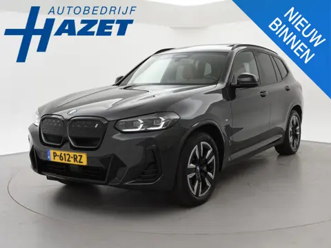 BMW iX3 80 kWh FACELIFT M-SPORT SOH 98,8% + TREKHAAK | SPORTSTOELEN LEDER | PANORAMA | ADAPTIVE CRUI