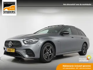 Mercedes-Benz E-Klasse Estate 300 de AMG Night Ed. SOH 97% | Panorama | Widescreen | Leer | Burmeste
