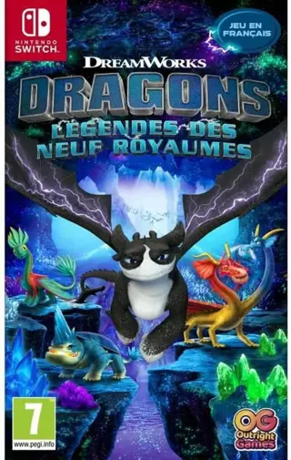 Dragons Legends of the Nine Realms (verpakking Frans, game Engels)
