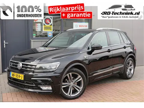 Volkswagen Tiguan 1.4 TSI 92kw 125pk R-Line Connected Series, Trekhaak afneembaar , Lane assist, Cru
