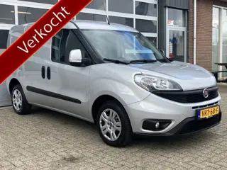 Fiat Doblò Cargo 1.3 MJ L1H1 SX 90pk Btw en Bpm vrij Airco Cruise controle Navigatie Tussenschot Par