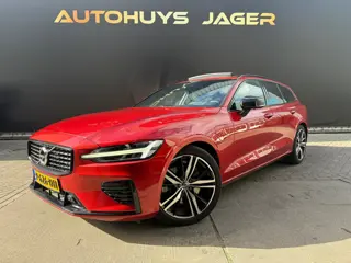 Volvo V60 2.0 T6 Recharge AWD R-Design Pano Memory 360 Leder Carplay Trekhaak H&K