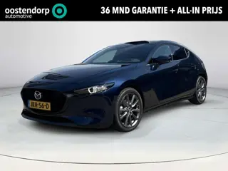 Mazda 3 2.5 e-SkyActiv-G M Hybrid 140 Exclusive-line | 360 ° camera | Stoel-Stuur verwarming | Apple
