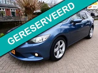 Mazda 6 Sportbreak 2.0 TS+ 146pk 2e eig. Nw model Clima Cruise Leder Navi