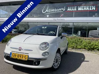 Fiat 500 1.2 Lounge Airco - Panoramadak - Licht metalen velgen 15 inch - Radio - Start/stop systeem 