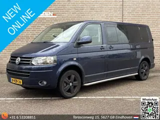 Volkswagen Transporter 2.0 TDI L2H1 Dubbel Cabine Trendline Automaat | € 6.950,- NETTO! | Leder | Cl