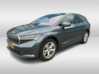 Škoda Enyaq iV 80 First Edition | Pano | Matrix LED | Keyless | Leder | Adapt. Cruise | Voor + achtb