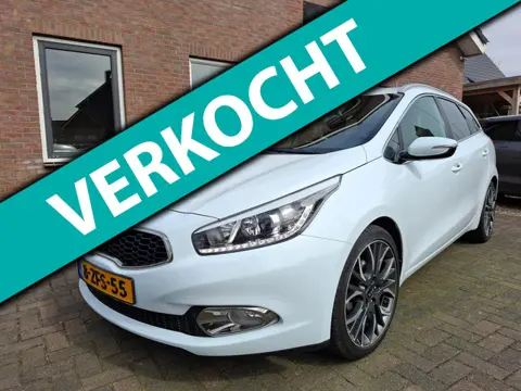 Kia Cee'd Sportswagon 1.6 GDI BusinessLine. Navi, stuur-/stoelverw, camera, cruise. Dealer onderhoud