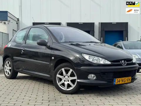 Peugeot 206 1.6-16V XS APK NAP Airco Zwart
