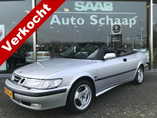 Saab 9-3 Cabrio 2.0t SE | Rijklaar | Hout Stoelverwarming Climate control 16 inch