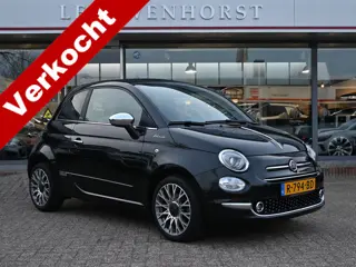 Fiat 500C 1.0 Hybrid Dolcevita, Apple Carplay, leer, clima, cruise,