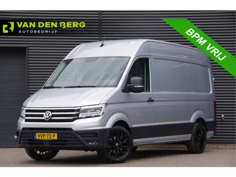 Volkswagen Crafter 35 2.0 TDI L3H3 75 EDITION 177PK AUT. LED, LEDER, TREKHAAK, ERGO ACTIVE GEVEERDE 