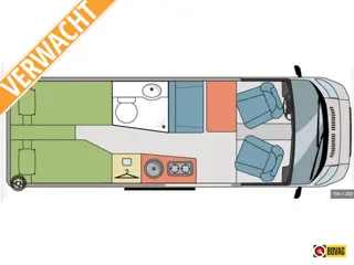Adria Twin Supreme 640 SLB 9G AUTOMA-2 APARTE BEDDEN