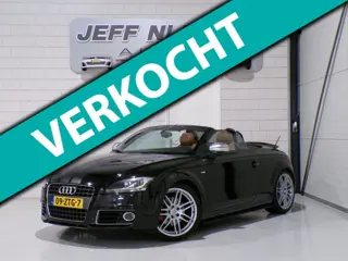 Audi TT Roadster 2.0 TFSI S-Line Cognac-Leer Stoelverwarming Garantie 19"Velgen Bluetooth Xenon DAB 