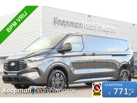 Ford Transit Custom 320 2.0TDCI 170pk L2H1 Trend | 4x4 | AWD | Automaat | L+R Zijdeur | Stoel+Stuurv