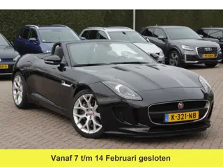 Jaguar F-Type 3.0 V6 Convertible 69.614 km! / Camera / Leder / Keyless / Memory seats / 19'' / Sport