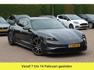 Porsche Taycan Sport Turismo 93 kWh / SoH 90.8% / Panoramadak / Camera / Adaptieve stoelen / Luchtve