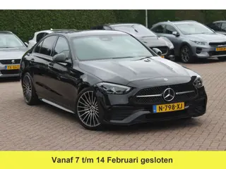 Mercedes-Benz C-Klasse 180 AMG Line / Camera / Leder&Alcantara / 18'' / Navigatie / DAB / Dodehoek /