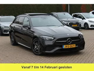 Mercedes-Benz C-Klasse Estate 300 e 4MATIC AMG Line / Panoramadak / 360Camera / Burmester / Sfeerver