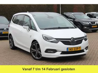 Opel Zafira 1.6 Turbo Innovation 7p. OPC Line 200pk! / Trekhaak / Panoramadak / Camera /  Leder / Na