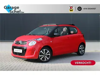 Citroën C1 1.0 VTi Airscape Shine 72pk - Cabrio - Camera - Cruise - Navi - Airco - Rijklaar