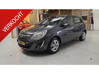 Opel Corsa 1.2-16V Anniversary Edition Airco, cruisecontrole, 5 deurs, volledig onderhouden, LMV, NA