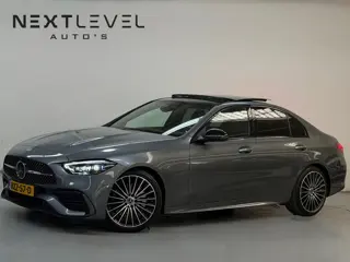 Mercedes-Benz C-klasse 300 d AMG Line Pano Sfeerverlichting 360° Lage KM