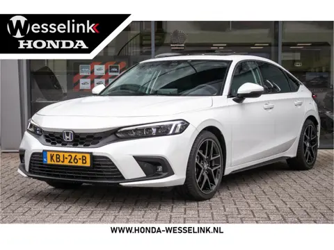 Honda Civic 2.0 e:HEV Advance -Prijs rijklaar | Schuifdak | Navi | Leder