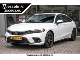 Honda Civic 2.0 e:HEV Advance -Prijs rijklaar | Schuifdak | Navi | Leder