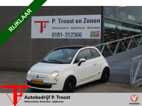 Fiat 500 0.9 TwinAir Turbo Rivièra Maison Panoramadak/Lederen bekleding/Climate control/Licht metale
