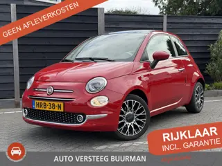 Fiat 500 Dolcevita 1.0 Hybrid 70PK Panoramadak, Parkeersensor Achter, Apple Carplay, Android Auto, C