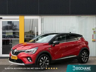 Renault Captur 1.6 E-Tech Hybrid 145 Techno | Glazen schuif- kantel dak | Cruise adaptief | Stoel & 