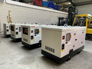 Himoinsa Yanmar Stamford 35 kVA Supersilent Generatorset Nieuw !