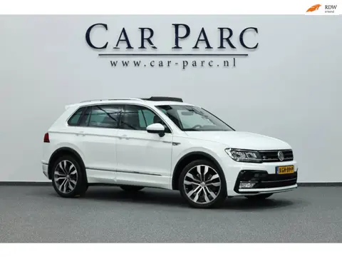 Volkswagen Tiguan 2.0 TSI 4Motion 3x R-line LED/VIRTUAL/PANO/LEDER+S.VERWARMING+MEMORY/20" LMV/ACC/E