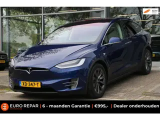 Tesla Model X 100D 6p. SOH 90,7% PANO-DAK TREKHAAK NAP!