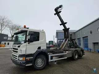Scania P400 / LIFT+LENKACHSE / MULTILIFT 24TON / TUV:16-06-2026 / AIRCO / AUTOMATIC / EURO-5 / 2014