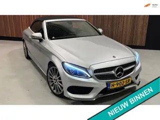 Mercedes-Benz C-klasse Cabrio 180 AMG 2018 LED CAMERA NAVI GARANTIE