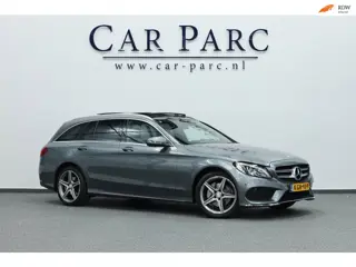 Mercedes-Benz C-klasse Estate 180 AMG Line LED/SFEER/PANORAMADAK/LEDER+S.VERWARMING/LMV/CRUISE/ECC/1