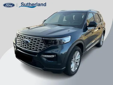 Ford Explorer 3.0 V6 EcoBoost PHEV Platinum 457pk | 7 persoons | Trekhaak | Panoramadak | BTW verrek