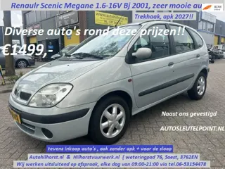 Renault Scénic 1.6-16V , Trekhaak, zeer mooie nette Nederlandse auto!! zie div foto's